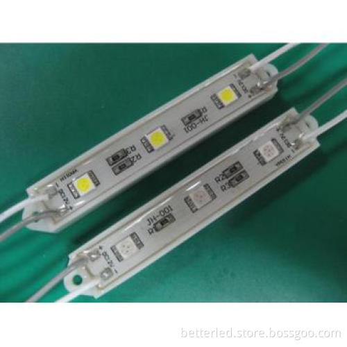 High brightness SMD5050 Led RGB Led module for AD light box